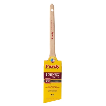 Krylon Dale Paint Brush, Angle Sash, Rattail 144580920